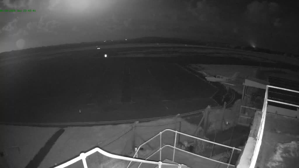 Live webcam view of Swansea Airport apron